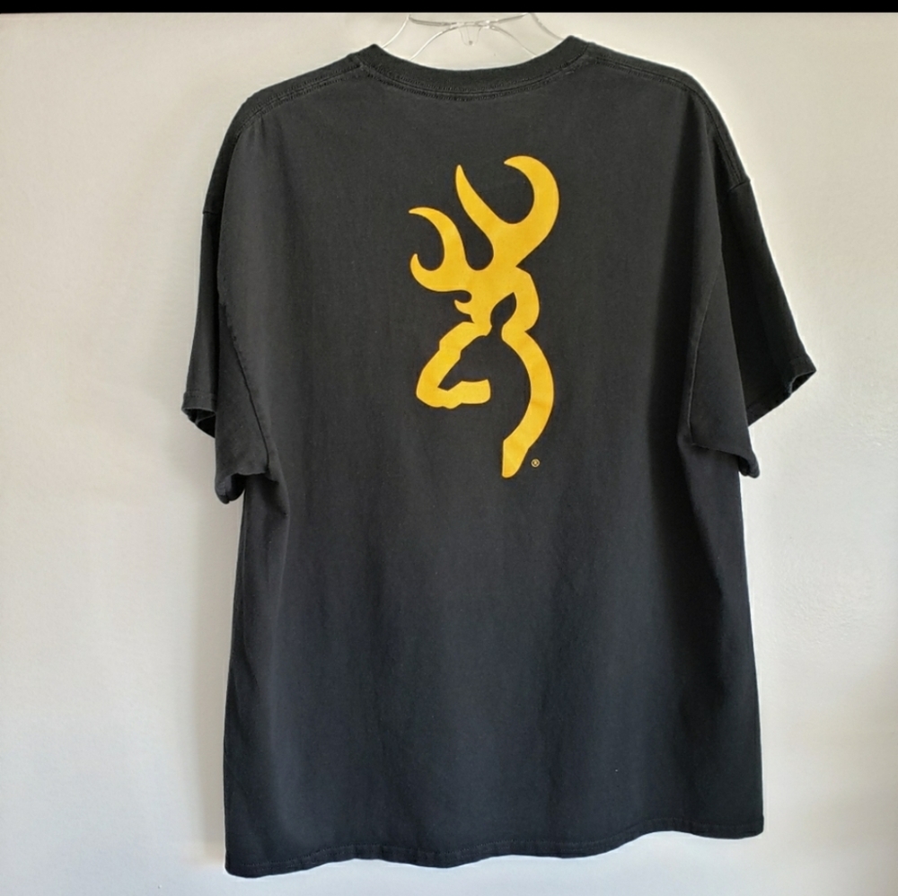 Browning graphic t-shirt size XL black